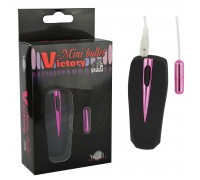 Розовая вибропуля Victory Mini Bullet 