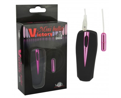 Розовая вибропуля Victory Mini Bullet 