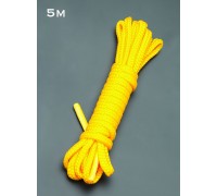 Желтая веревка для связывания - 5 м.