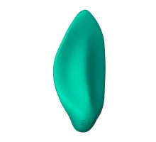 Зеленый клиторальный стимулятор Romp Wave