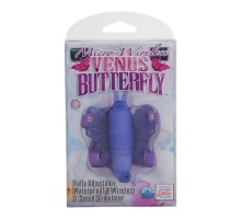 Фиолетовая вибробабочка на ремешках Micro Wireless Venus Butterfly