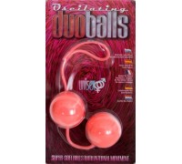 Вагинальные мягкие шарики MARBILIZED DUO BALLS PINK