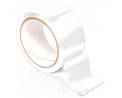 Белая самоклеящаяся лента для связывания Pleasure Tape - 10,6 м.
