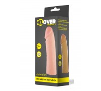 Фаллическая насадка на пенис XLover - 18 см.