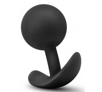 Черная анальная пробка Wearable Vibra Plug - 9,5 см.