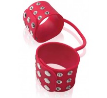 Силиконовые наручники SILICONE CUFFS RED