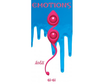 Розовые вагинальные шарики Emotions Gi-Gi