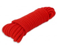 Красная веревка для связывания - 10 м.