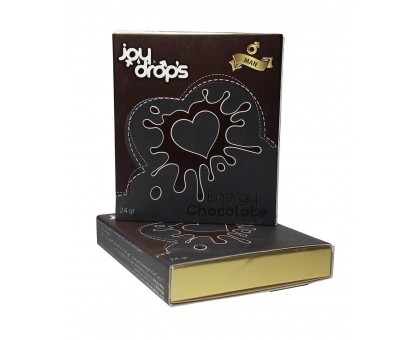 Возбуждающий шоколад для мужчин JoyDrops - 24 гр.