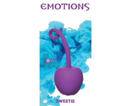 Фиолетовый стимулятор-вишенка со смещенным центром тяжести Emotions Sweetie