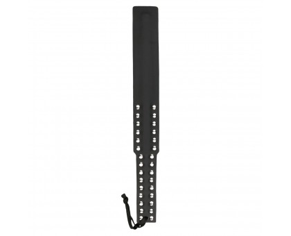 Черная шлепалка Spanking Paddle - 45 см.