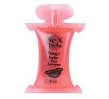 Вкусовой лубрикант с ароматом арбуза Sex Tarts Lube - 6 мл.