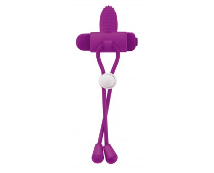 Утягивающее лассо фиолетового цвета Tentacle Cockring