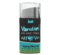 Жидкий интимный гель с эффектом вибрации Vibration! Gin   Tonic - 15 мл.