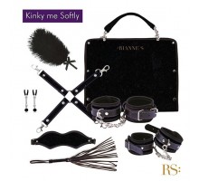 БДСМ-набор в черном цвете Kinky Me Softly