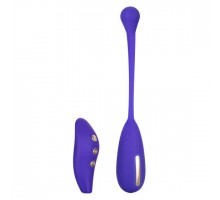 Фиолетовый шарик с электростимуляцией и вибрацией Intimate E-Stimulator Remote Kegel Exerciser