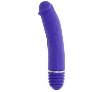 Фиолетовый вибратор-реалистик PURRFECT SILICONE VIBRATOR 6INCH PURPLE