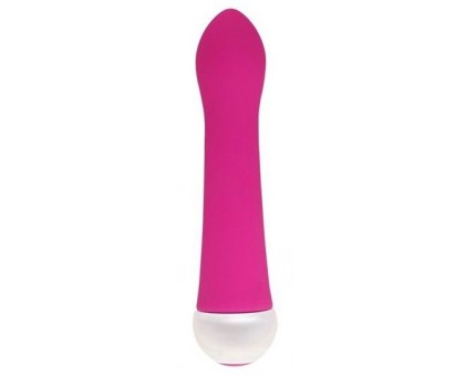 Розовый вибратор Fashion Succubi Caressing Vibe - 14,5 см.