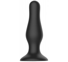 Черная анальная пробка Self Penetrating Butt Plug № 67 - 12,7 см.