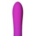 Фиолетовый вибратор-ротатор Lova-lova - 17,5 см.