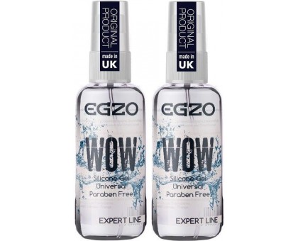 Набор универсальных смазок на силиконовой основе Egzo Wow Expert Line - 2 х 50 мл.