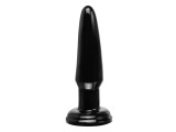 Черная анальная пробка Beginner s Butt Plug - 10,9 см.