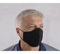 Черная мужская гигиеническая маска