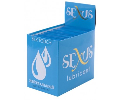Набор из 50 пробников увлажняющей гель-смазки на водной основе Silk Touch Neutral  по 6 мл. каждый