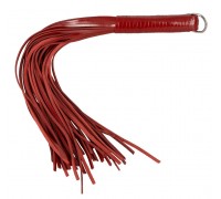 Красный многохвостый флоггер - 54 см.