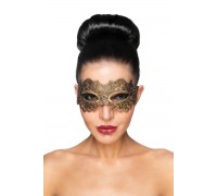 Золотистая карнавальная маска  Антарес 