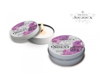 Массажная свеча Petits Joujoux Orient с ароматом граната и белого перца - 33 гр.