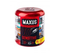 Ультратонкие презервативы MAXUS Sensitive - 15 шт.