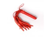 Красная плеть  Ракета А  с рукоятью из латекса и хвостами из кож