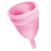 Розовая менструальная чаша Yoba Nature Coupe - размер L