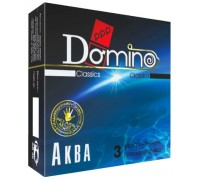 Презервативы Domino  Аква  - 3 шт.