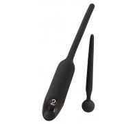 Черный набор из 2 уретральных стимуляторов