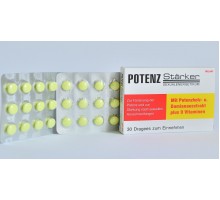 БАД для мужчин Potenzstarker - 30 драже (437 мг.)