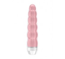 Розовый фигурный вибратор Lauryn - 15 см.