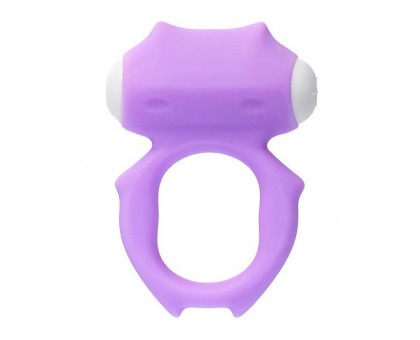 Фиолетовое виброкольцо на пенис Zort