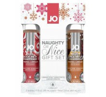 Набор из 2 вкусовых лубрикантов JO Naughty or Nice