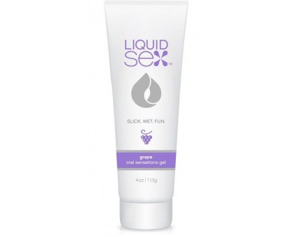 Гель для орального секса с ароматом винограда Liquid Sex Oral Sex Gel Grape - 113 гр. 