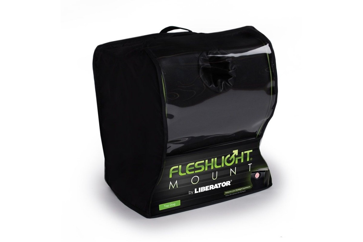 Чёрная подушка для фиксации мастурбаторов от Fleslight - Liberator Retail F...