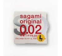 Презерватив Sagami Original 0.02 L-size увеличенного размера - 1 шт.