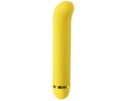 Желтый вибратор Fantasy Nessie - 18 см.