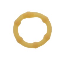 Телесное эрекционное кольцо LOVE RUBBER COCK RING