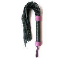 Черно-фиолетовая плетка Notabu - 45 см.