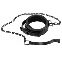 Ошейник и поводок с геометрическим узором Collar with Leash