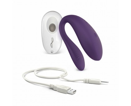 Фиолетовый вибратор для пар We-vibe Unite 2.0