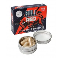 Пищевой концентрат для мужчин BULL RED - 8 капсул