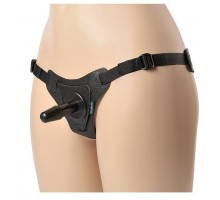 Чёрные трусики с плугом HARNESS Trapper - размер M-XL